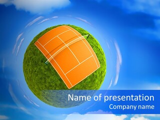 Play Field Competition PowerPoint Template