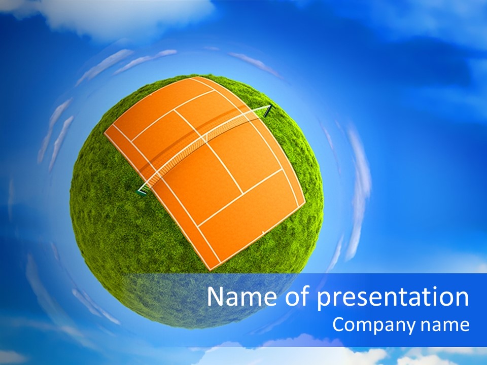 Play Field Competition PowerPoint Template