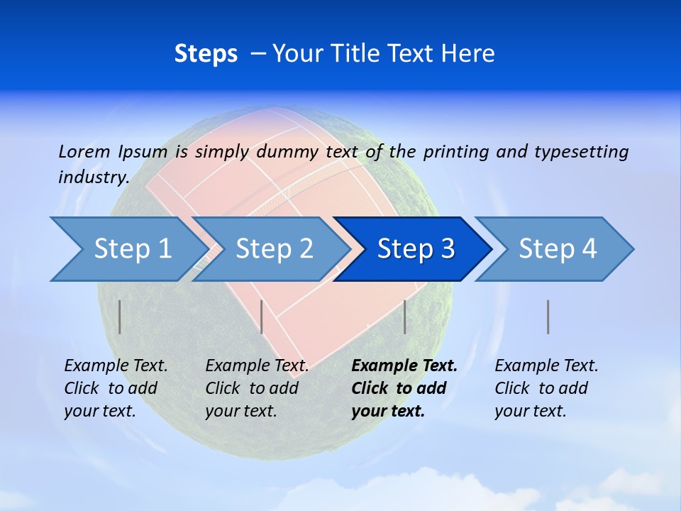 Play Field Competition PowerPoint Template
