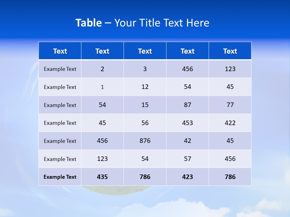 Play Field Competition PowerPoint Template