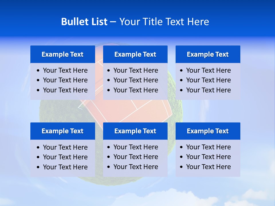 Play Field Competition PowerPoint Template
