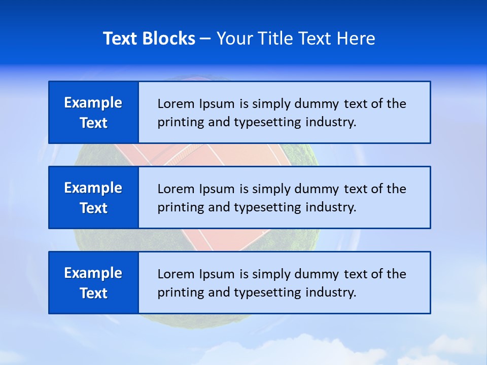 Play Field Competition PowerPoint Template