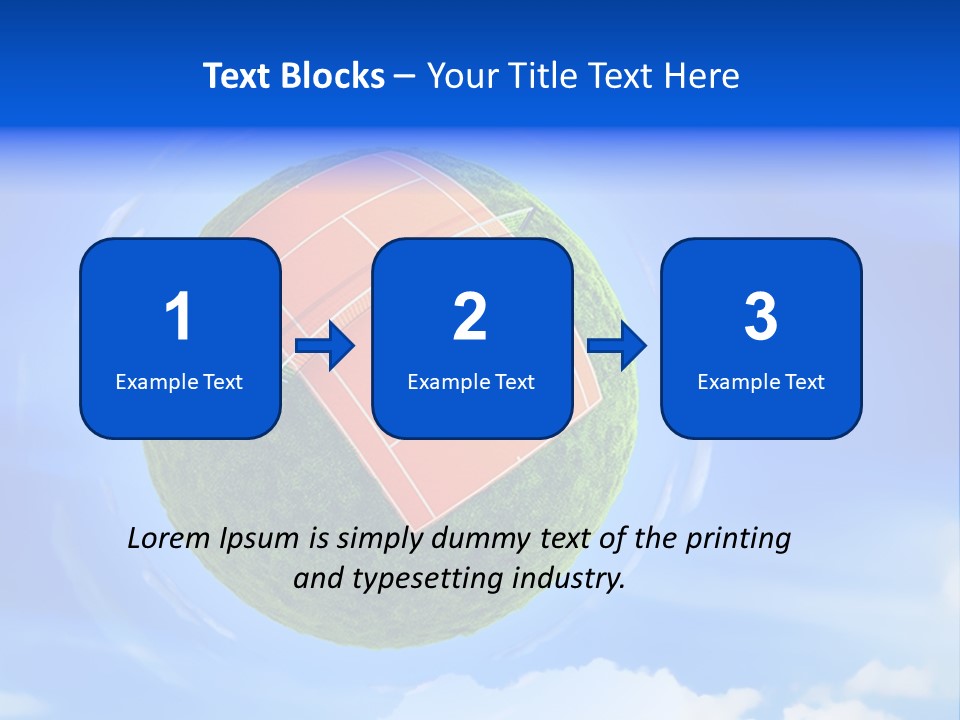 Play Field Competition PowerPoint Template