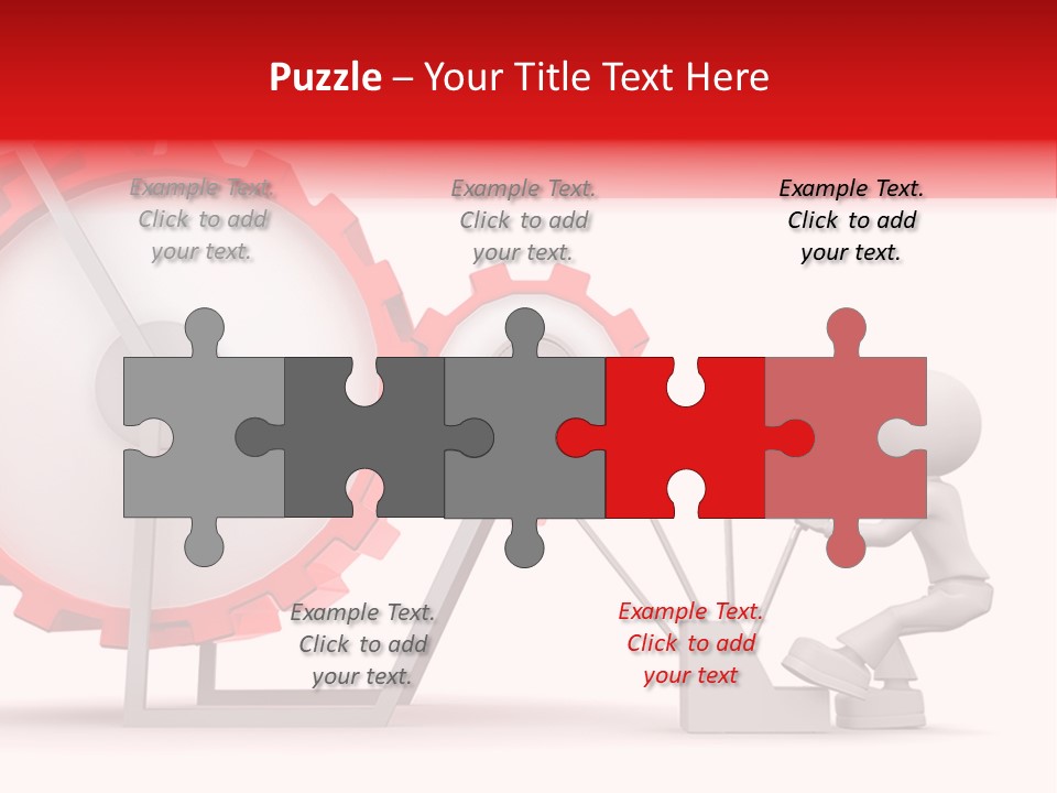 People Man Pinion PowerPoint Template