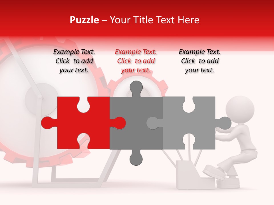 People Man Pinion PowerPoint Template