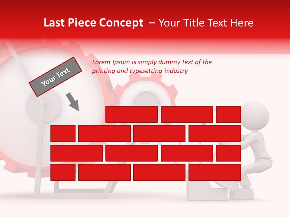 People Man Pinion PowerPoint Template