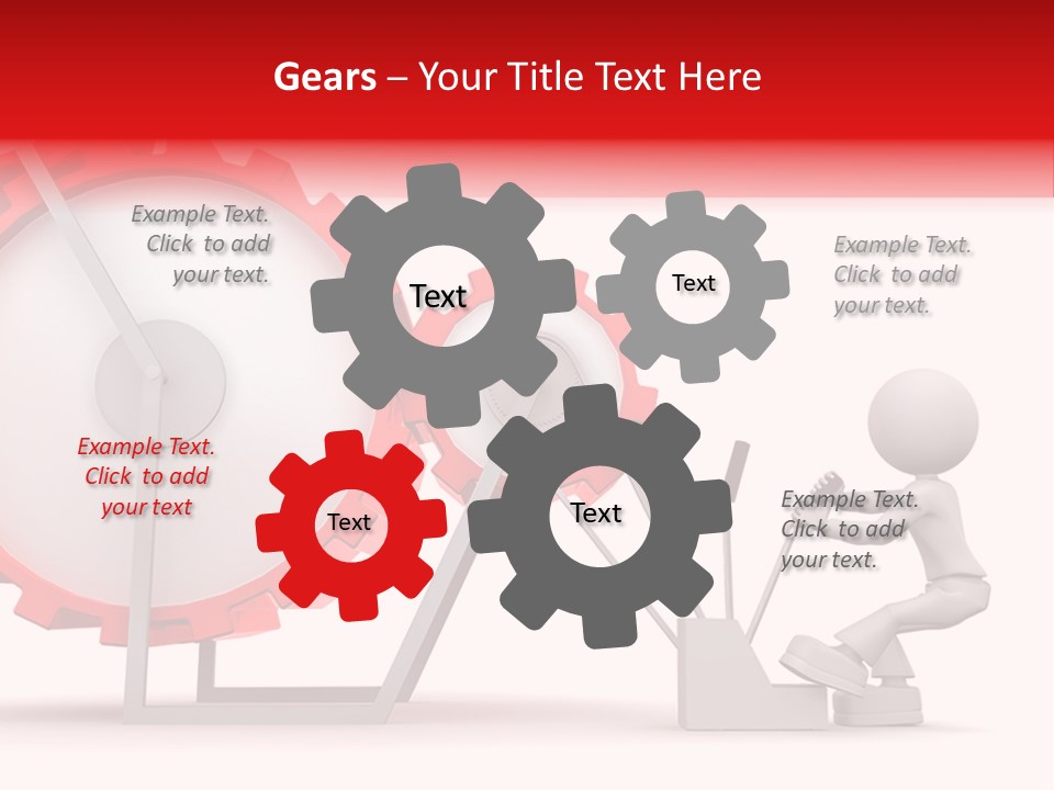 People Man Pinion PowerPoint Template