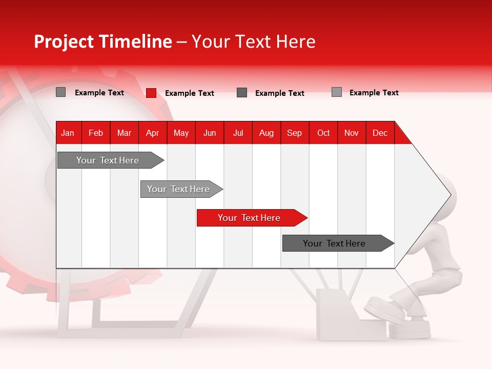 People Man Pinion PowerPoint Template