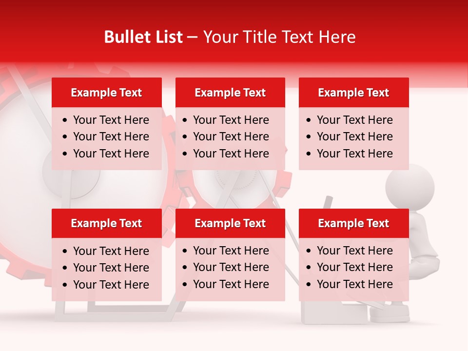 People Man Pinion PowerPoint Template