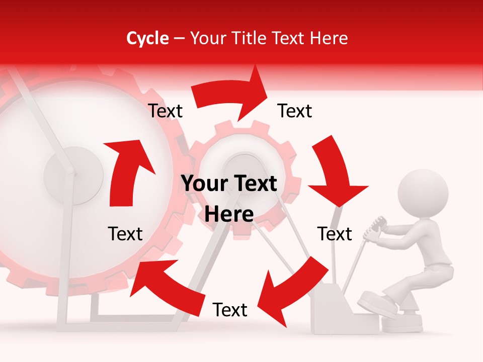 People Man Pinion PowerPoint Template