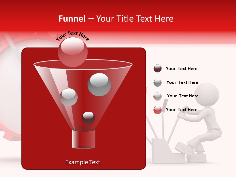 People Man Pinion PowerPoint Template