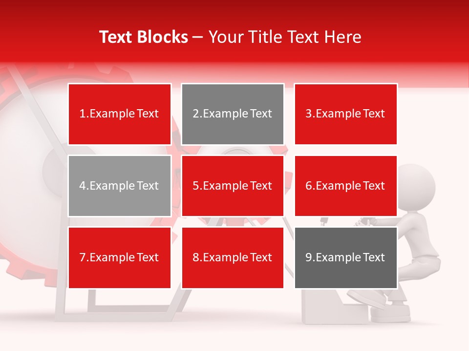 People Man Pinion PowerPoint Template