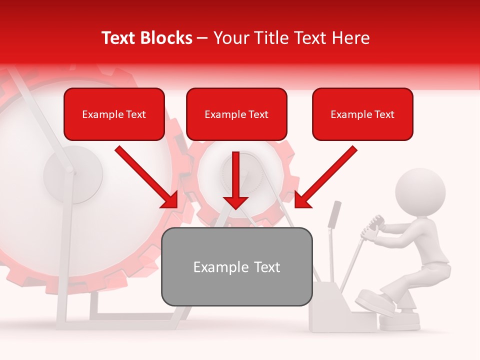 People Man Pinion PowerPoint Template