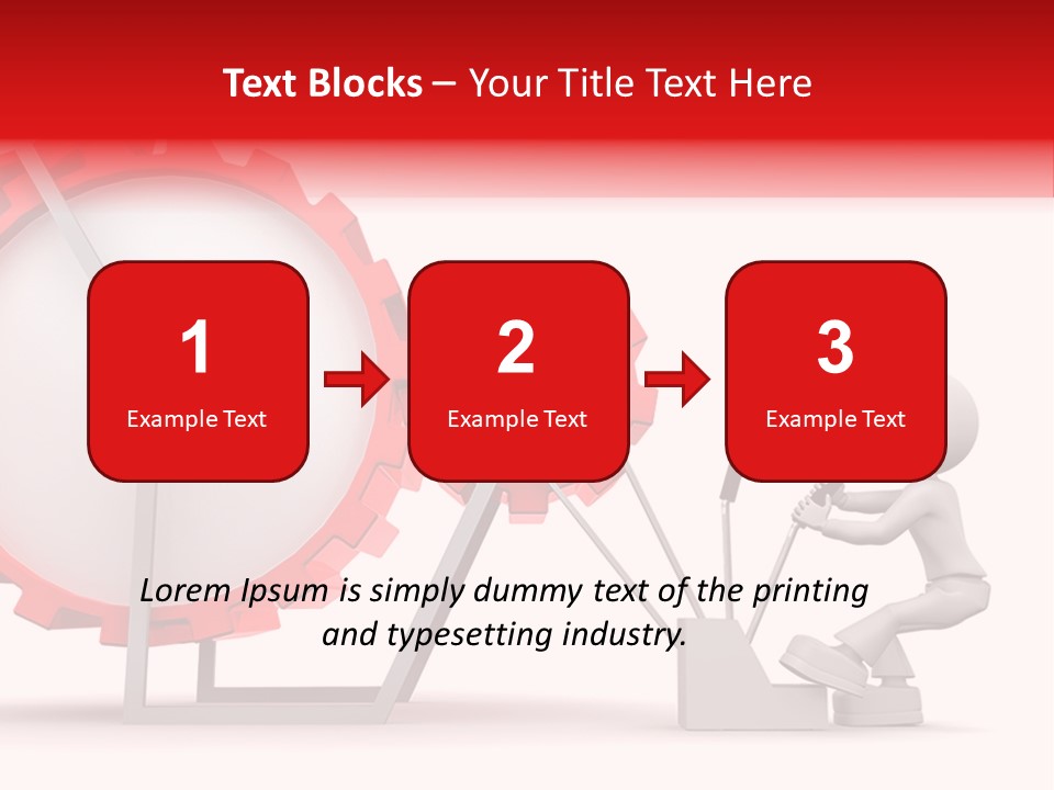 People Man Pinion PowerPoint Template