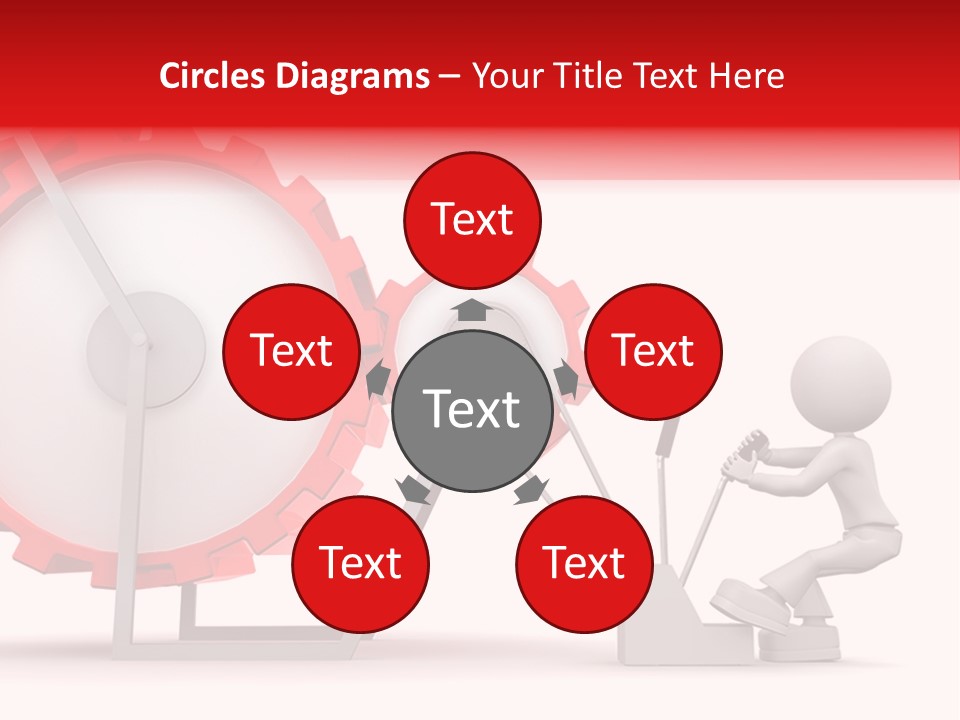 People Man Pinion PowerPoint Template