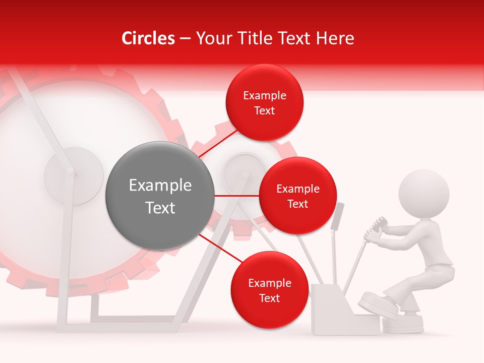 People Man Pinion PowerPoint Template