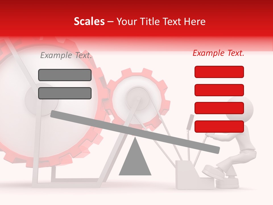 People Man Pinion PowerPoint Template