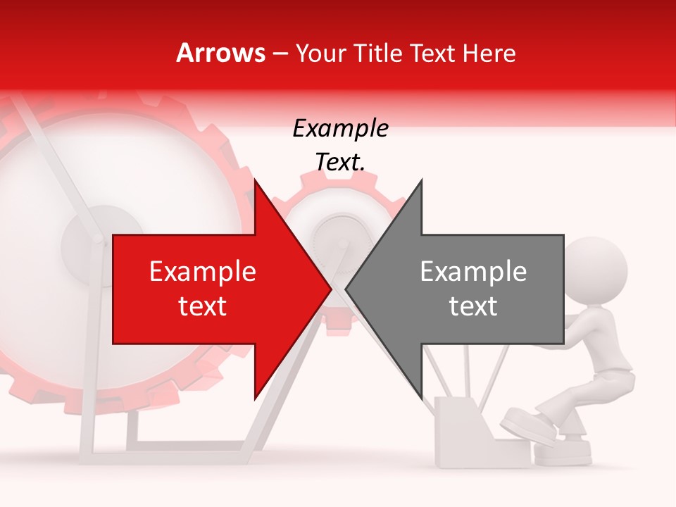 People Man Pinion PowerPoint Template