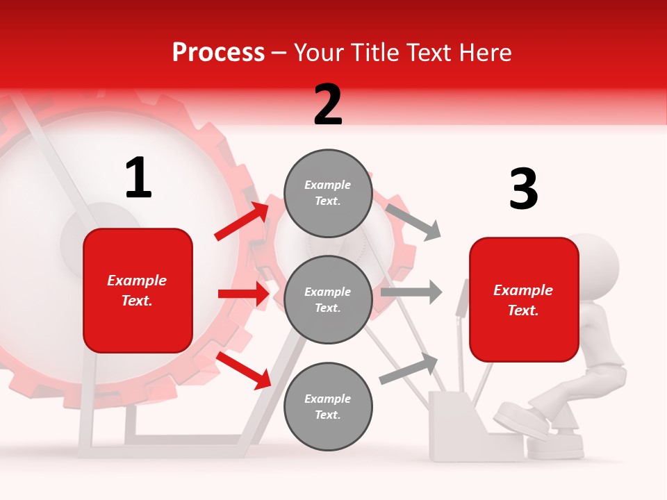People Man Pinion PowerPoint Template