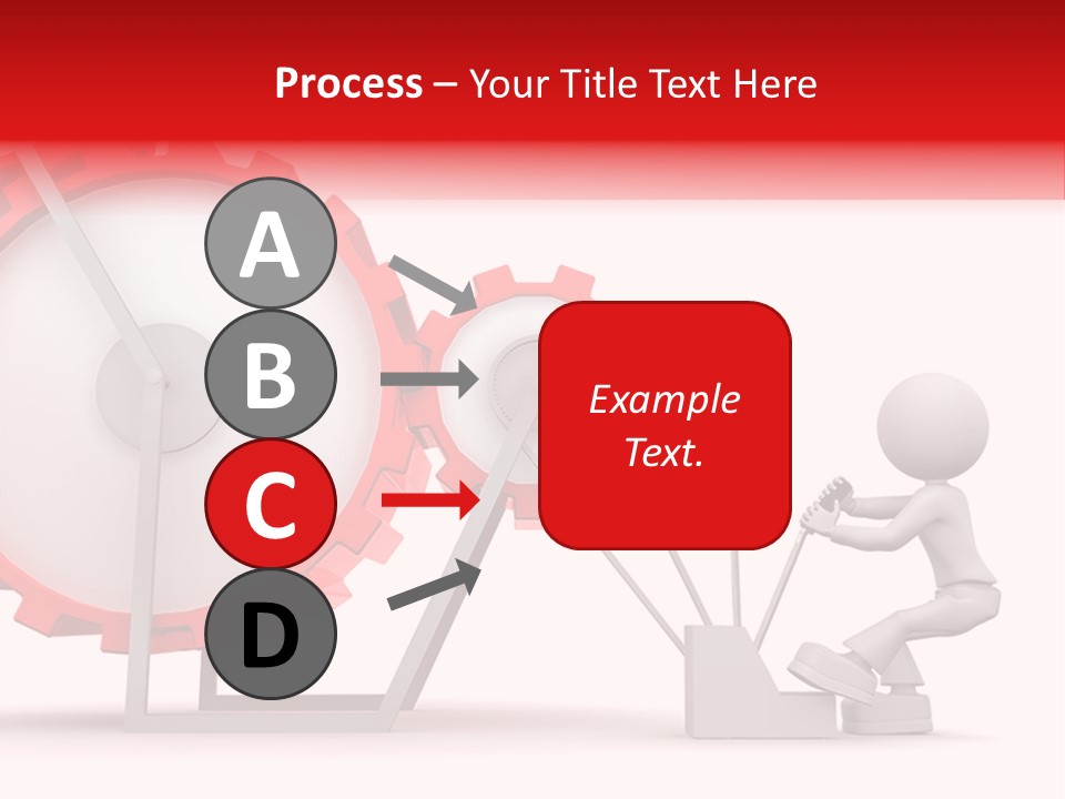 People Man Pinion PowerPoint Template