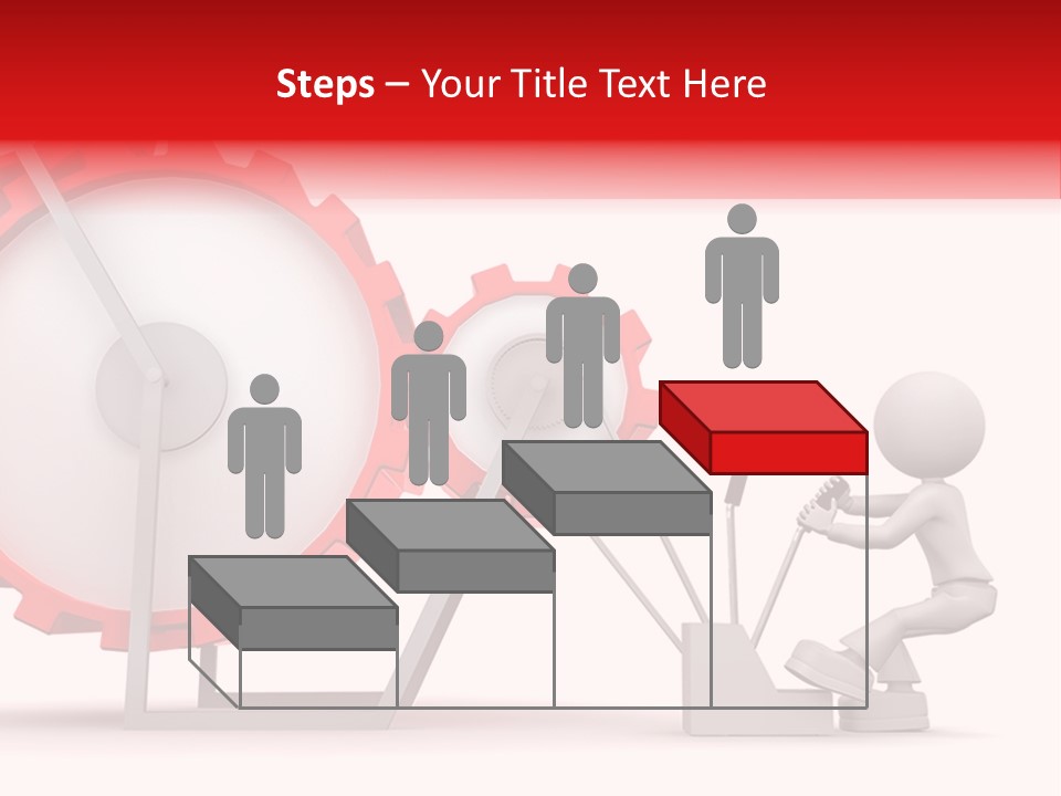 People Man Pinion PowerPoint Template