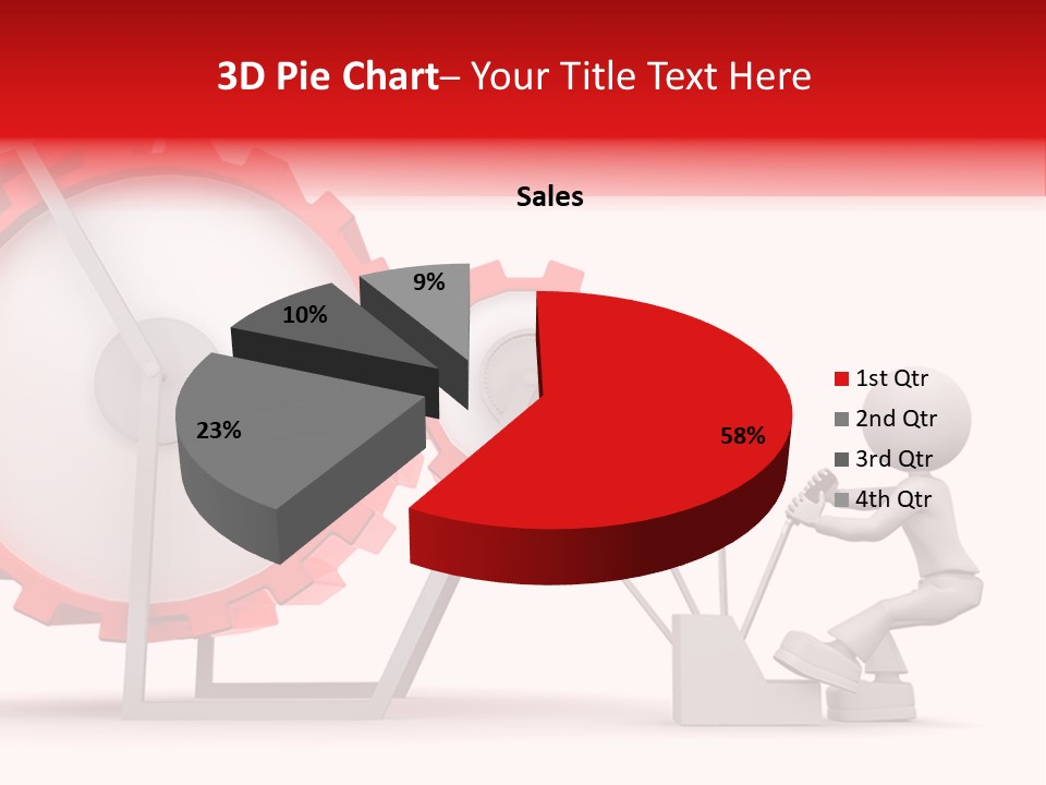 People Man Pinion PowerPoint Template