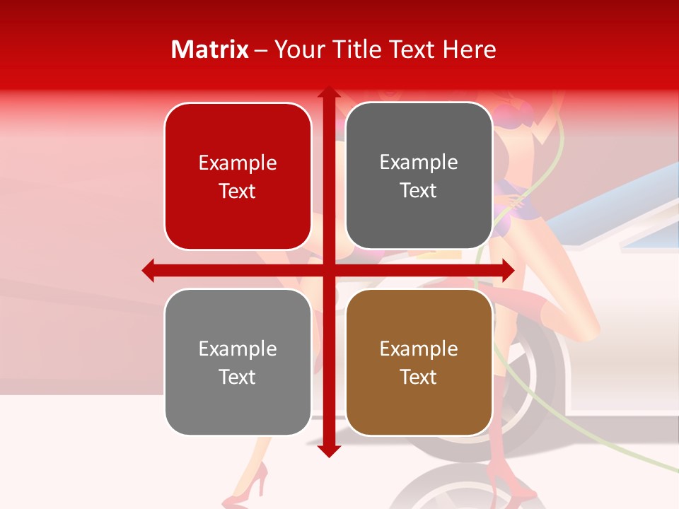 Management Figure Table PowerPoint Template