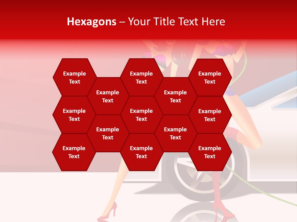Management Figure Table PowerPoint Template