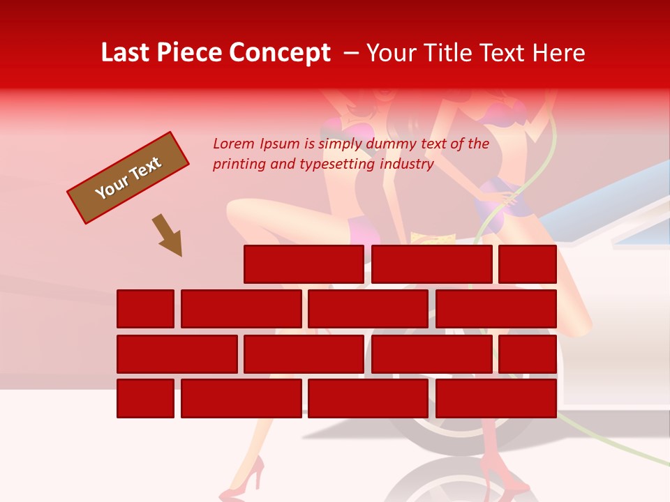Management Figure Table PowerPoint Template