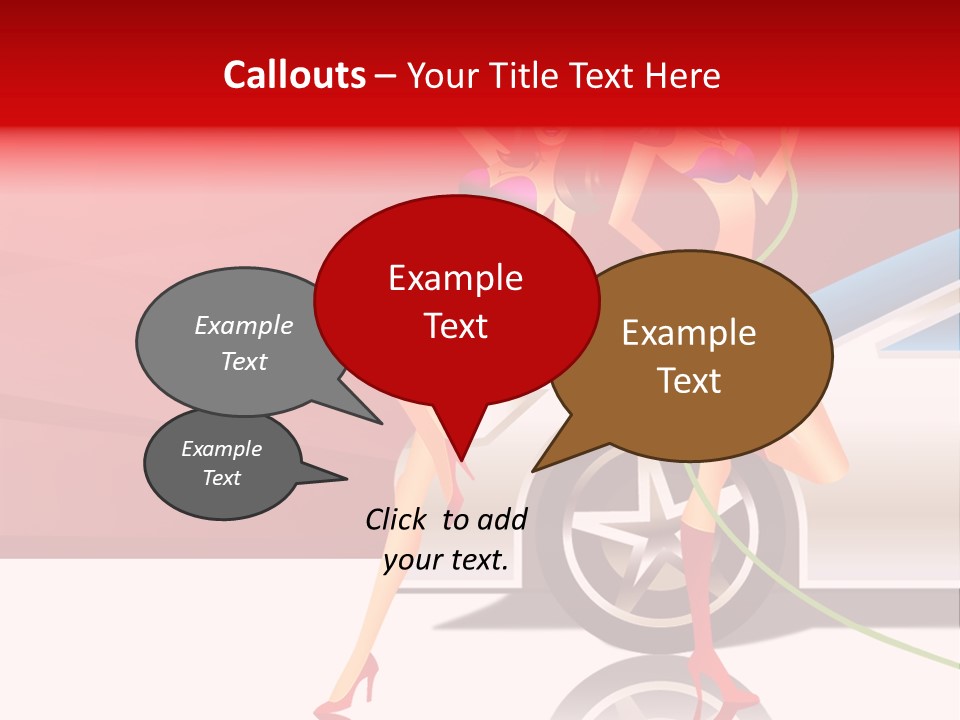 Management Figure Table PowerPoint Template