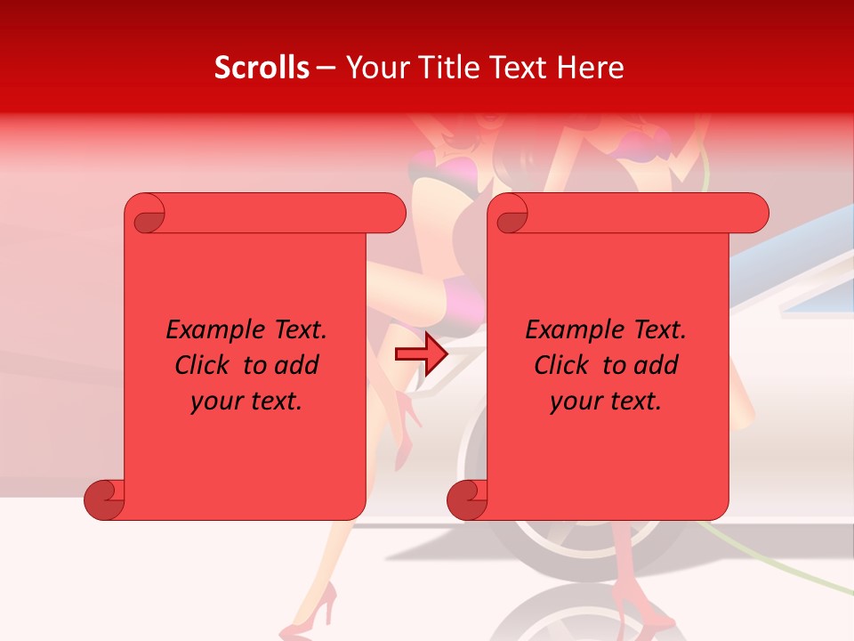 Management Figure Table PowerPoint Template