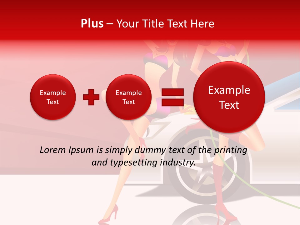 Management Figure Table PowerPoint Template