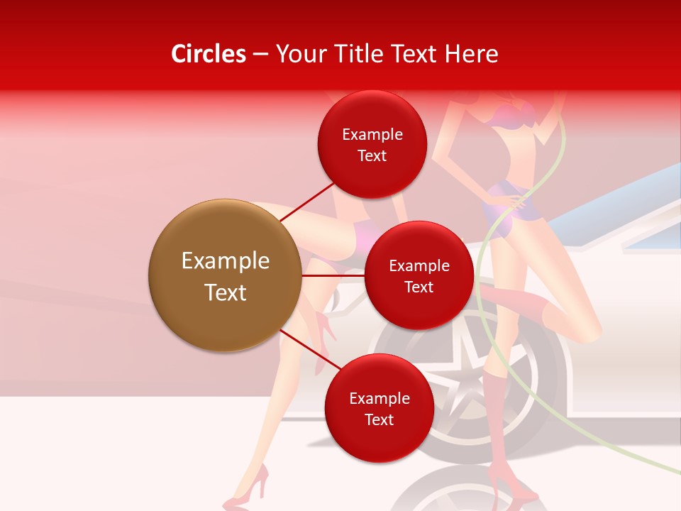 Management Figure Table PowerPoint Template