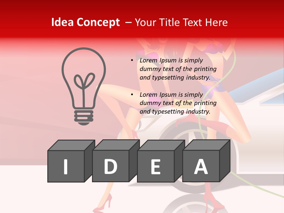 Management Figure Table PowerPoint Template