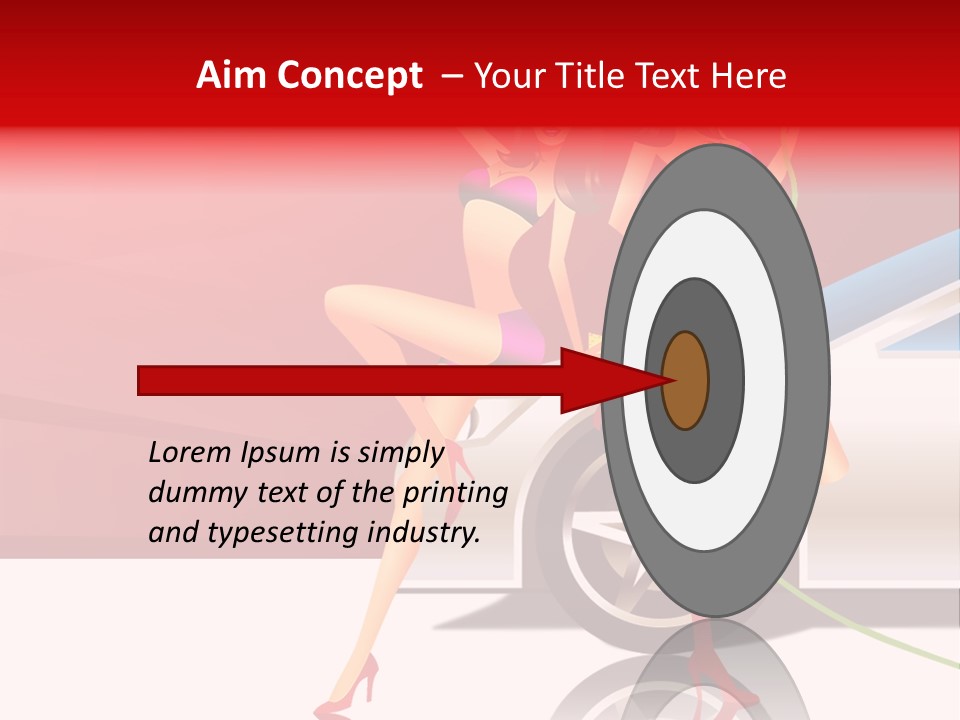 Management Figure Table PowerPoint Template