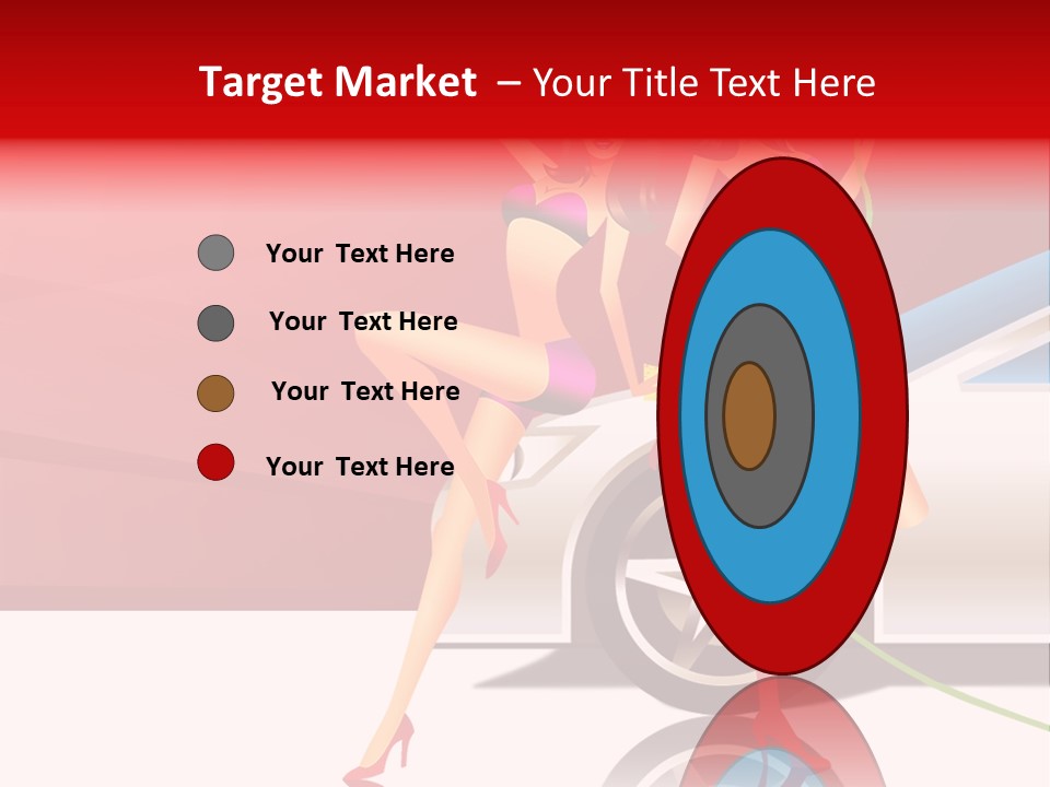 Management Figure Table PowerPoint Template