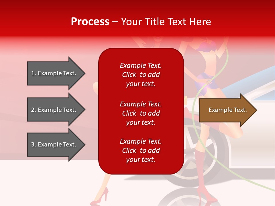 Management Figure Table PowerPoint Template