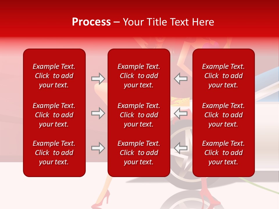 Management Figure Table PowerPoint Template