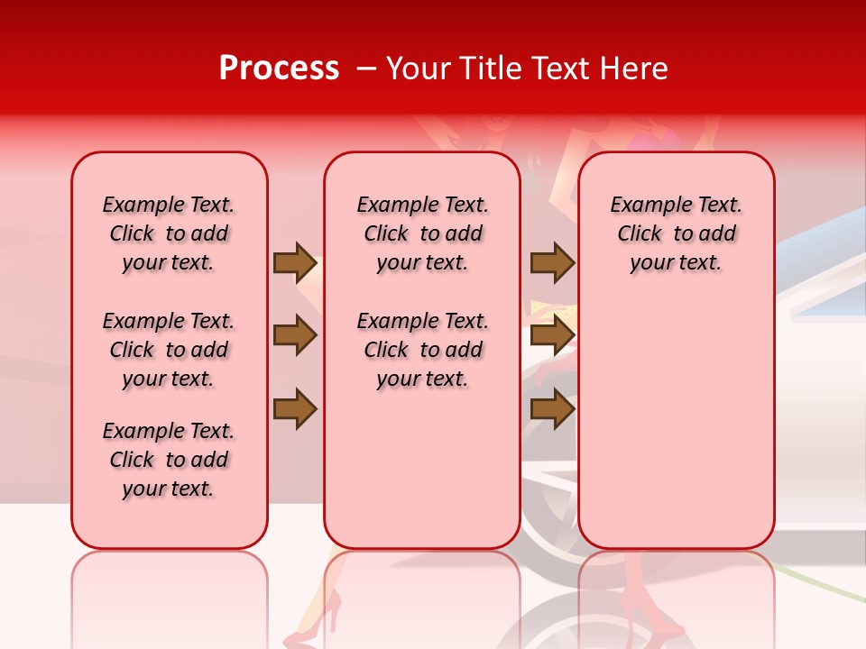 Management Figure Table PowerPoint Template