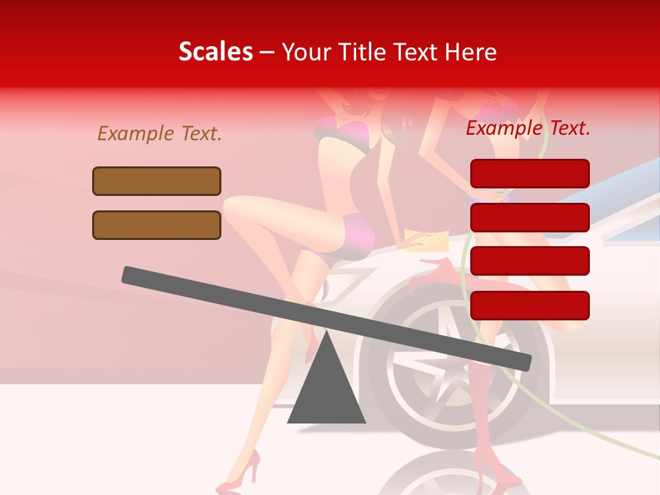 Management Figure Table PowerPoint Template