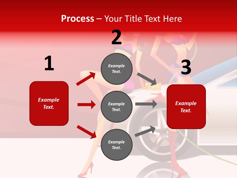 Management Figure Table PowerPoint Template
