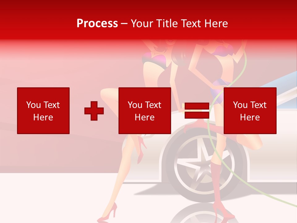 Management Figure Table PowerPoint Template