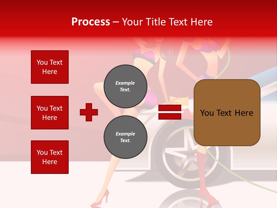 Management Figure Table PowerPoint Template