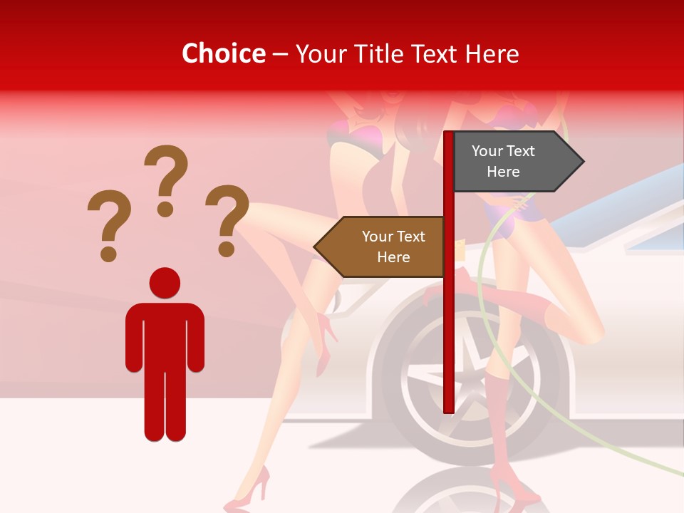Management Figure Table PowerPoint Template