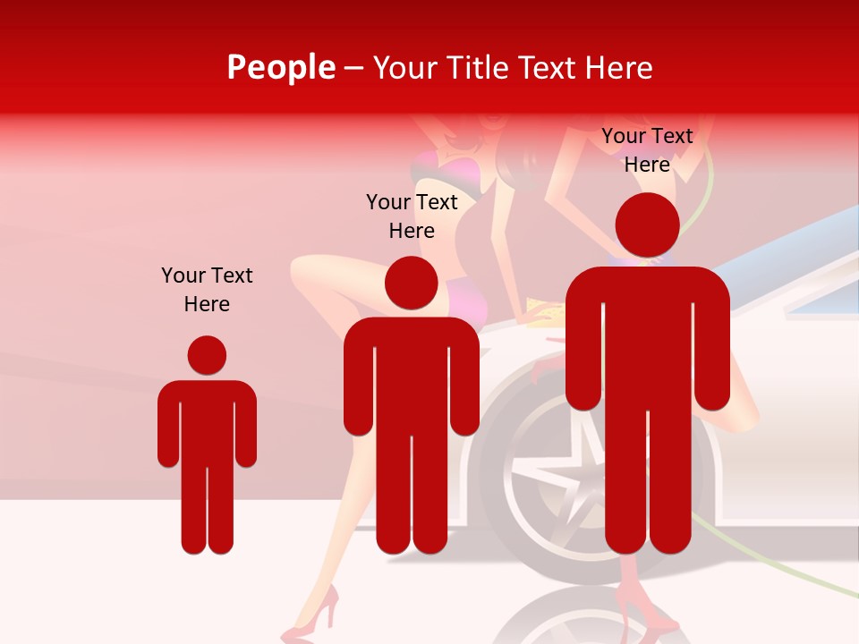 Management Figure Table PowerPoint Template