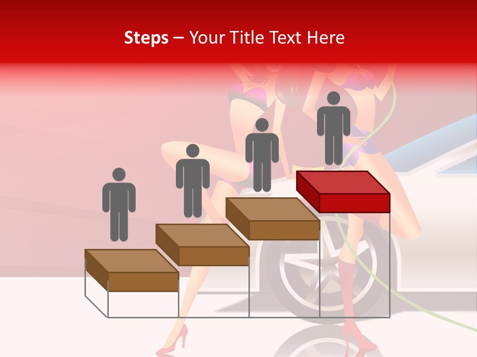 Management Figure Table PowerPoint Template