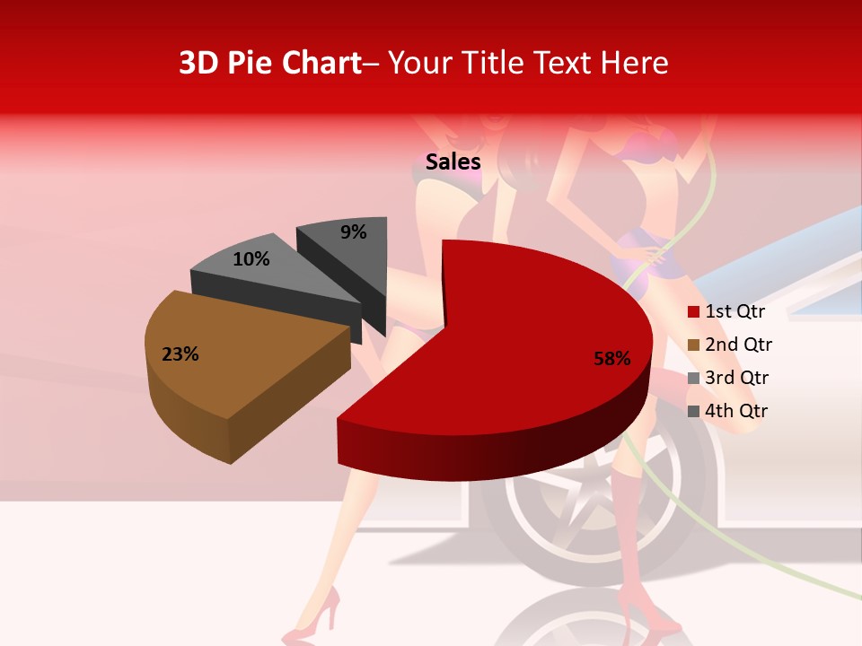 Management Figure Table PowerPoint Template