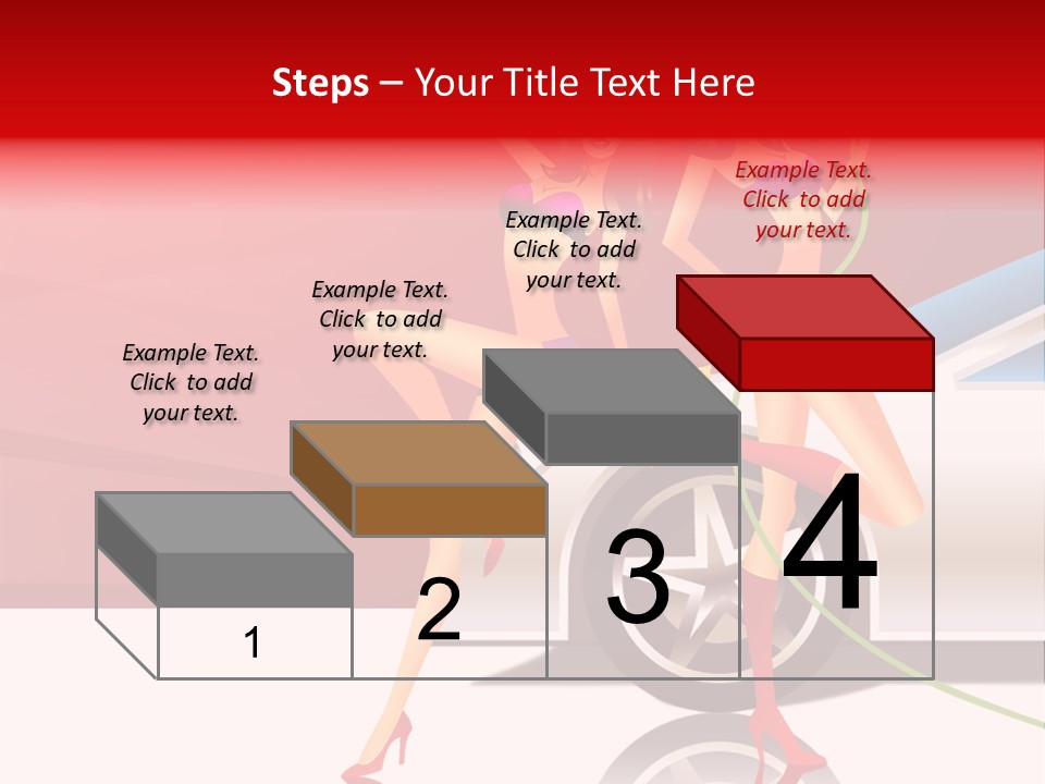 Management Figure Table PowerPoint Template