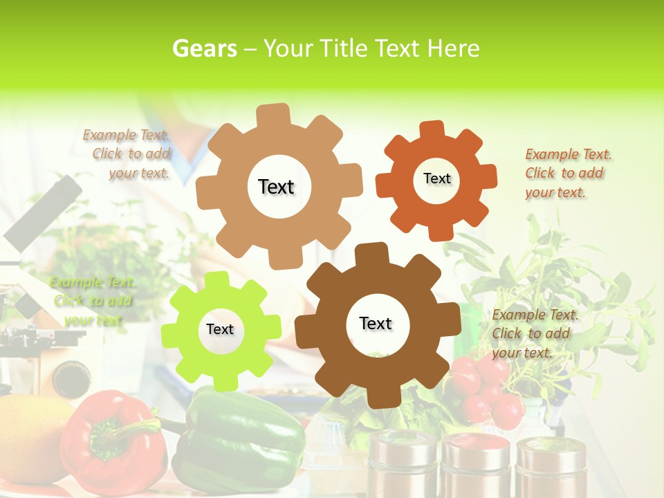 Red Discovery Chemical PowerPoint Template