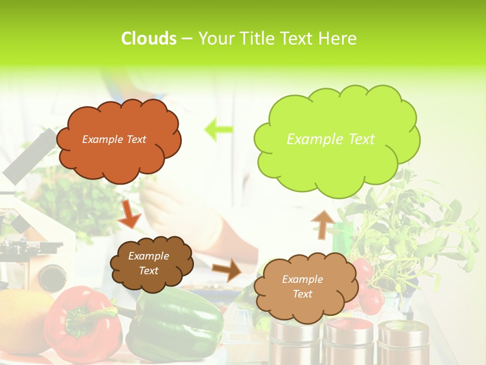 Red Discovery Chemical PowerPoint Template